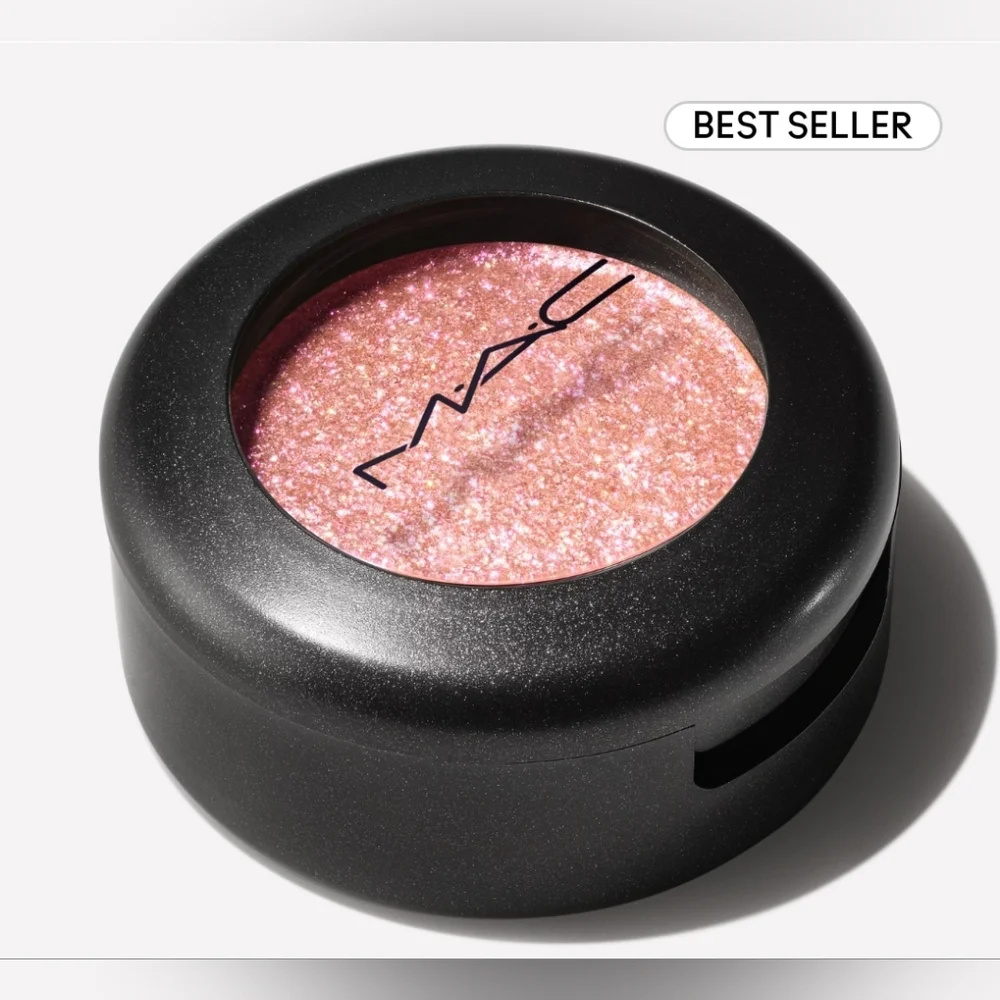 Mac Cosmetics Dazzleshadow Last Dance Peach Beige Pink Sparkles Brand New In Box